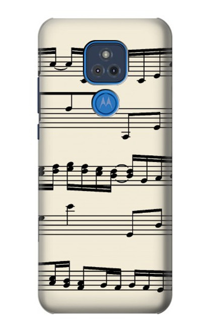 S3082 Music Sheet Case For Motorola Moto G Play (2021)