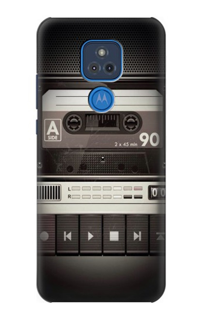 S3501 Vintage Cassette Player Case For Motorola Moto G Play (2021)