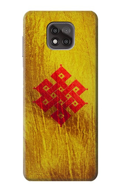 S2318 Eternal Knot Buddhist Spiritual Meditation Case For Motorola Moto G Power (2021)