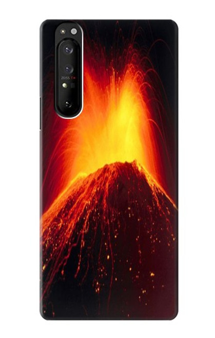 S0745 Volcano Lava Case For Sony Xperia 1 III