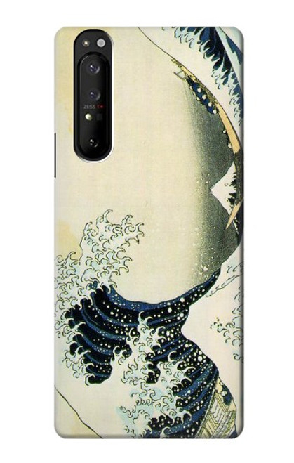 S1040 Hokusai The Great Wave of Kanagawa Case For Sony Xperia 1 III