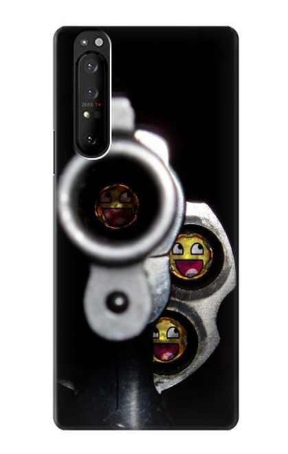 S1109 Smile Bullet Gun Case For Sony Xperia 1 III