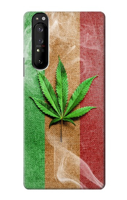 S2109 Marijuana Rasta Flag Case For Sony Xperia 1 III