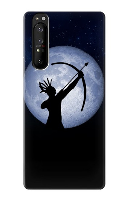 S3489 Indian Hunter Moon Case For Sony Xperia 1 III