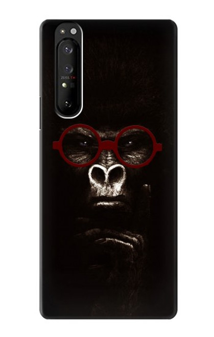 S3529 Thinking Gorilla Case For Sony Xperia 1 III