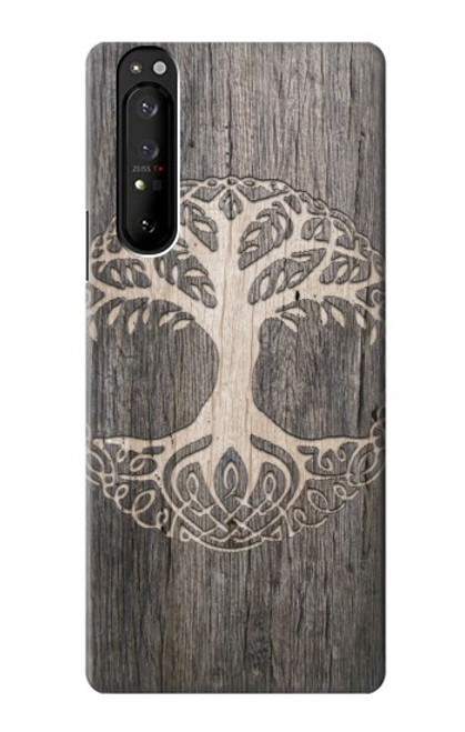 S3591 Viking Tree of Life Symbol Case For Sony Xperia 1 III
