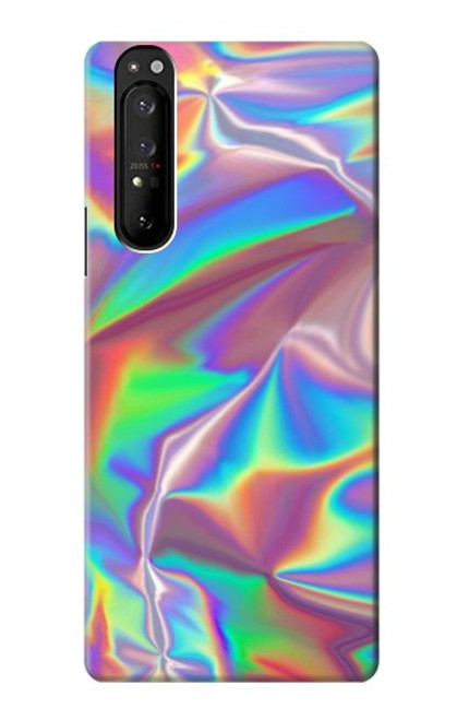 S3597 Holographic Photo Printed Case For Sony Xperia 1 III