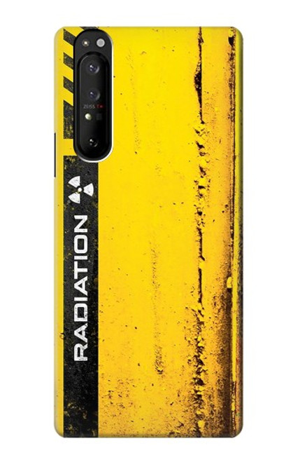 S3714 Radiation Warning Case For Sony Xperia 1 III