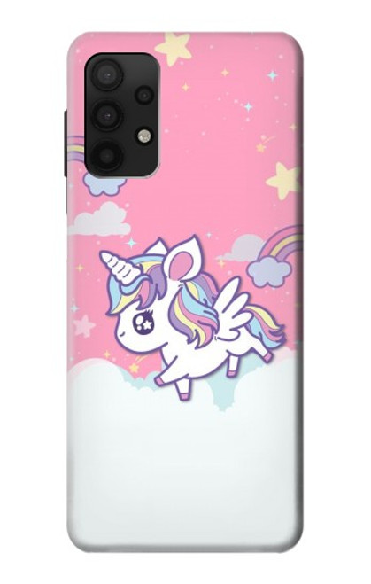 S3518 Unicorn Cartoon Case For Samsung Galaxy A32 4G