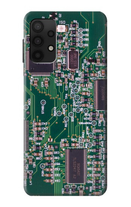S3519 Electronics Circuit Board Graphic Case For Samsung Galaxy A32 4G