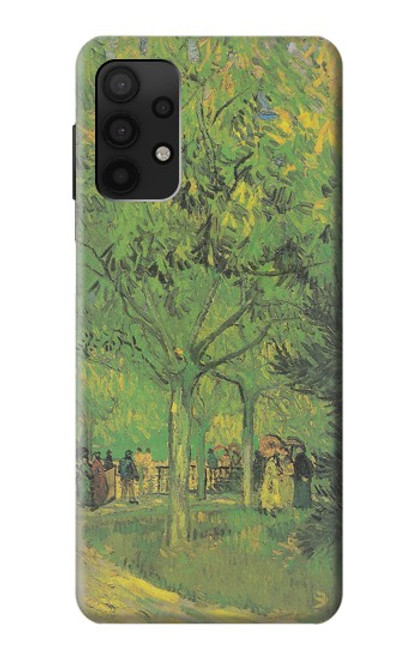 S3748 Van Gogh A Lane in a Public Garden Case For Samsung Galaxy A32 4G