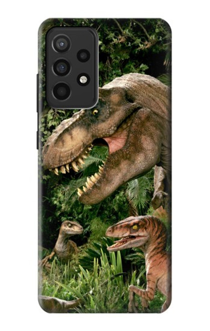 S1452 Trex Raptor Dinosaur Case For Samsung Galaxy A52, Galaxy A52 5G