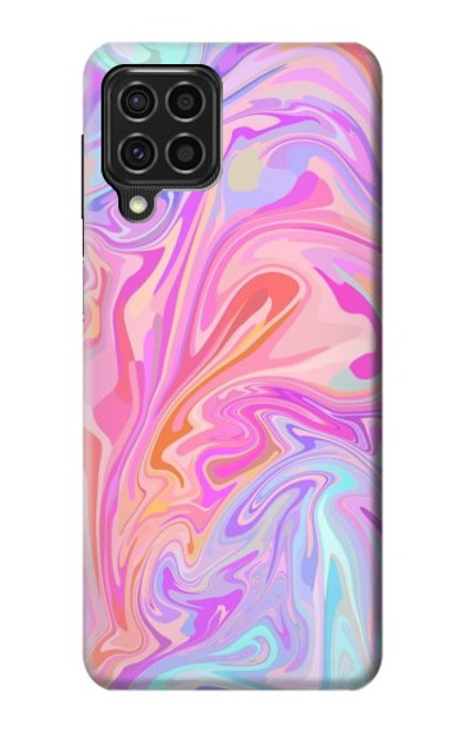 S3444 Digital Art Colorful Liquid Case For Samsung Galaxy F62
