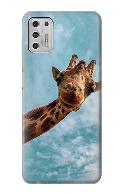 S3680 Cute Smile Giraffe Case For Motorola Moto G Stylus (2021)