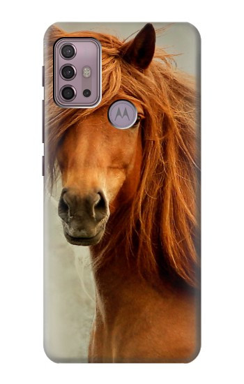 S1595 Beautiful Brown Horse Case For Motorola Moto G30, G20, G10