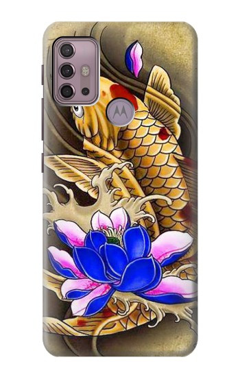 S1604 Carp Koi Fish Japanese Tattoo Case For Motorola Moto G30, G20, G10