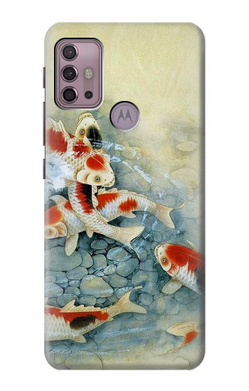 S1654 Koi Carp Fish Art Painting Case For Motorola Moto G30, G20, G10