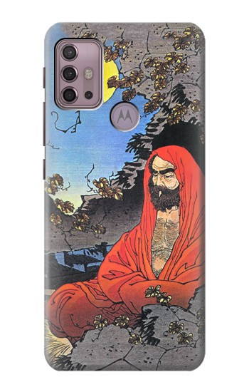 S2234 Zen Master Bodhidharma Yoshitoshi Case For Motorola Moto G30, G20, G10