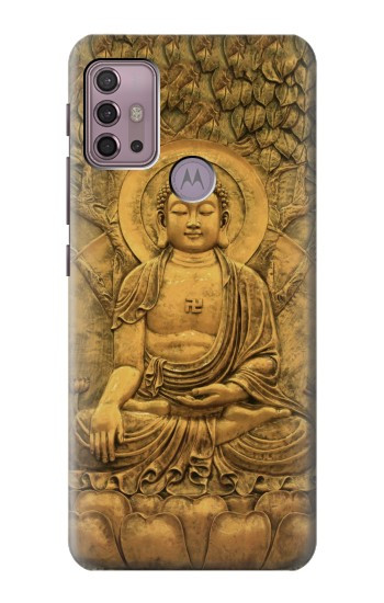 S2452 Buddha Bas Relief Art Graphic Printed Case For Motorola Moto G30, G20, G10