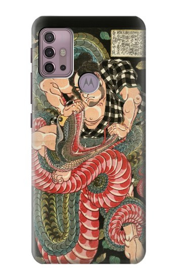 S2469 108 Heroes of Suikoden Saginoike Heikuro Case For Motorola Moto G30, G20, G10