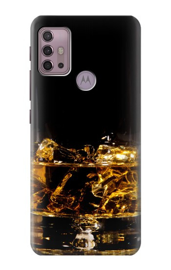 S2742 Ice Whiskey Whisky Glass Case For Motorola Moto G30, G20, G10