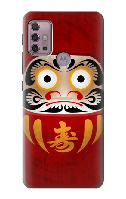 S3023 Japan Good Luck Daruma Doll Case For Motorola Moto G30, G20, G10