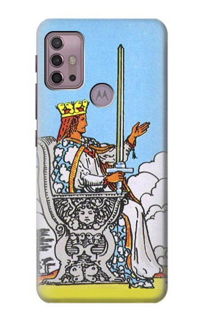 S3068 Tarot Card Queen of Swords Case For Motorola Moto G30, G20, G10