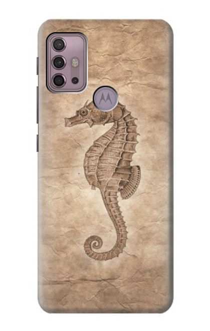 S3214 Seahorse Skeleton Fossil Case For Motorola Moto G30, G20, G10