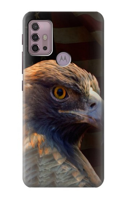 S3376 Eagle American Flag Case For Motorola Moto G30, G20, G10