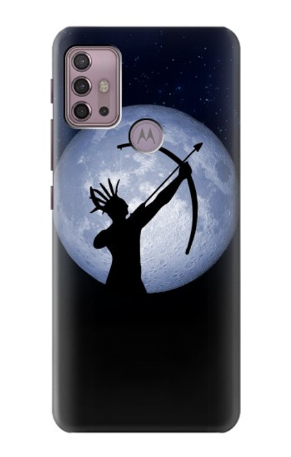 S3489 Indian Hunter Moon Case For Motorola Moto G30, G20, G10