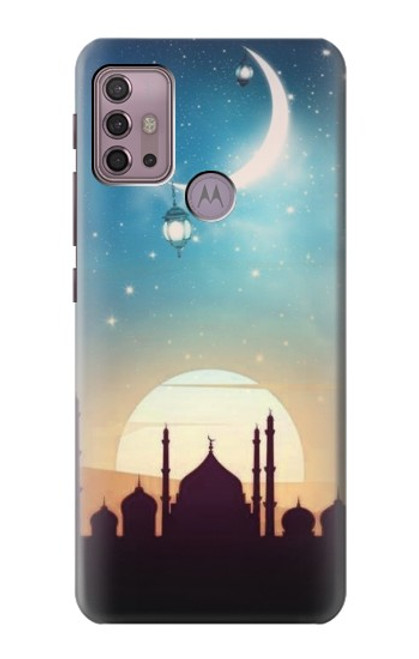 S3502 Islamic Sunset Case For Motorola Moto G30, G20, G10
