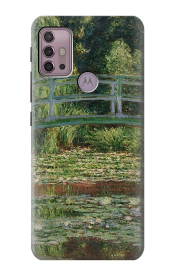S3674 Claude Monet Footbridge and Water Lily Pool Case For Motorola Moto G30, G20, G10