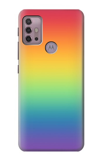 S3698 LGBT Gradient Pride Flag Case For Motorola Moto G30, G20, G10