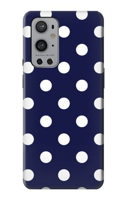 S3533 Blue Polka Dot Case For OnePlus 9 Pro