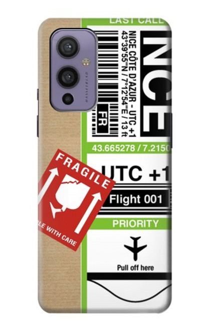S3543 Luggage Tag Art Case For OnePlus 9