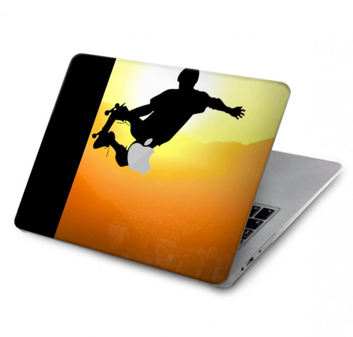 S2676 Extreme Skateboard Sunset Hard Case For MacBook Air 13″ - A1932, A2179, A2337