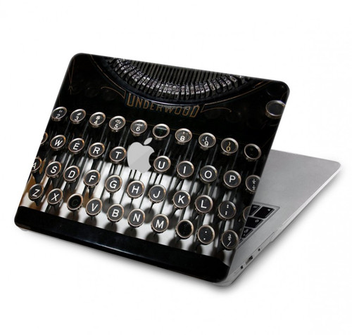 S0620 Typewriter Hard Case For MacBook Pro 13″ - A1706, A1708, A1989, A2159, A2289, A2251, A2338