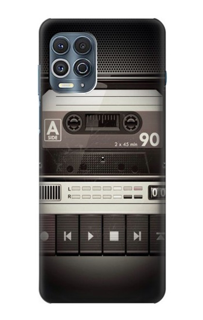 S3501 Vintage Cassette Player Case For Motorola Edge S