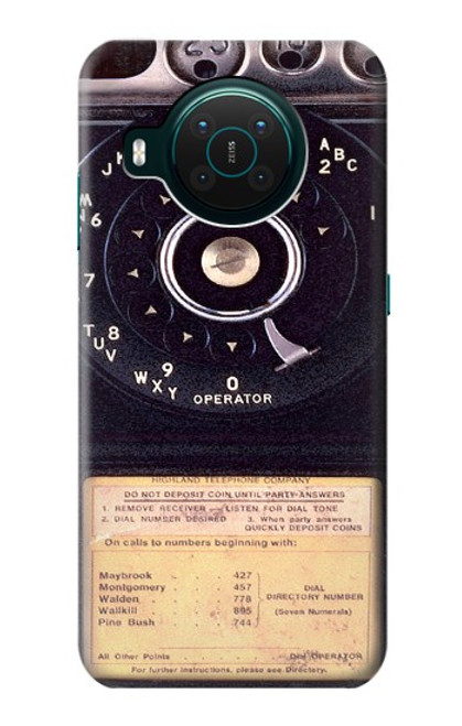S0086 Payphone Vintage Case For Nokia X10