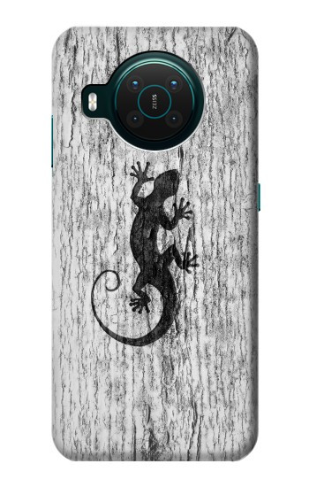S2446 Gecko Wood Graphic Printed Case For Nokia X10