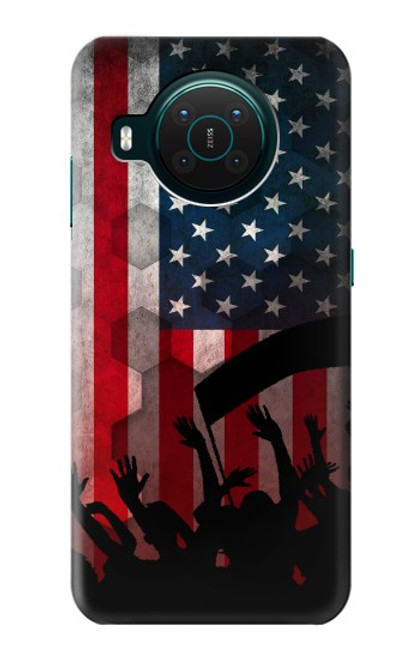 S2989 USA America Soccer Case For Nokia X10