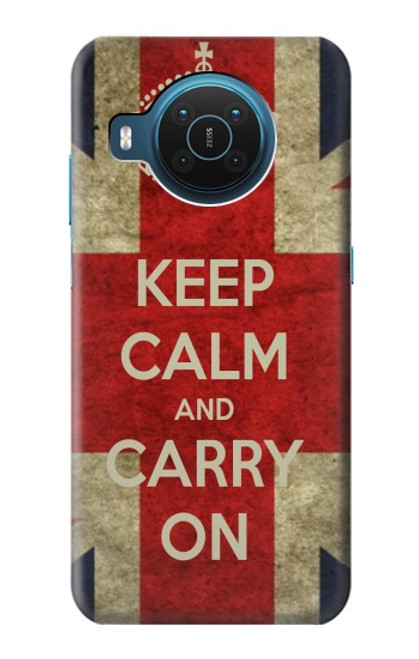 S0674 Keep Calm and Carry On Case For Nokia X20