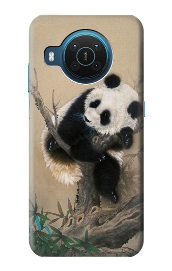 S2210 Panda Fluffy Art Painting Case For Nokia X20