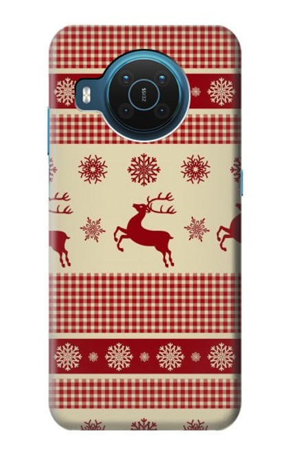 S2310 Christmas Snow Reindeers Case For Nokia X20