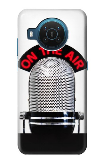 S2381 Vintage Radio Microphone On The Air Case For Nokia X20