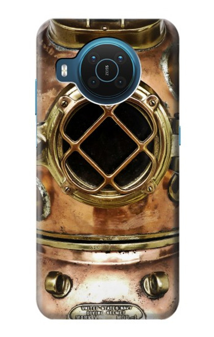 S2412 Vintage Deep Sea Diving Helmet Case For Nokia X20
