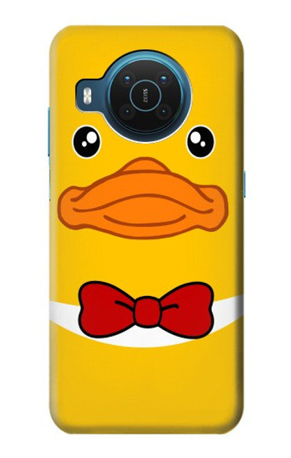 S2760 Yellow Duck Tuxedo Cartoon Case For Nokia X20