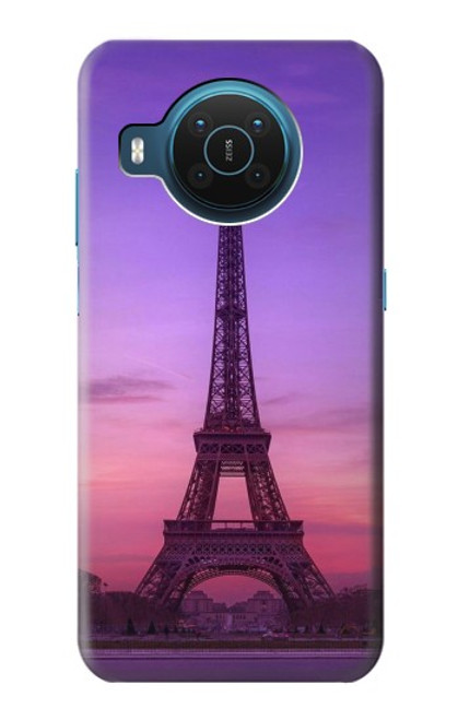 S3447 Eiffel Paris Sunset Case For Nokia X20