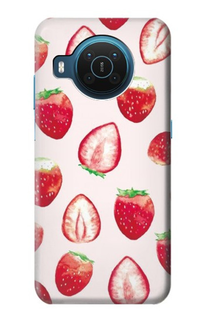 S3481 Strawberry Case For Nokia X20