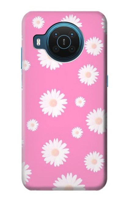 S3500 Pink Floral Pattern Case For Nokia X20